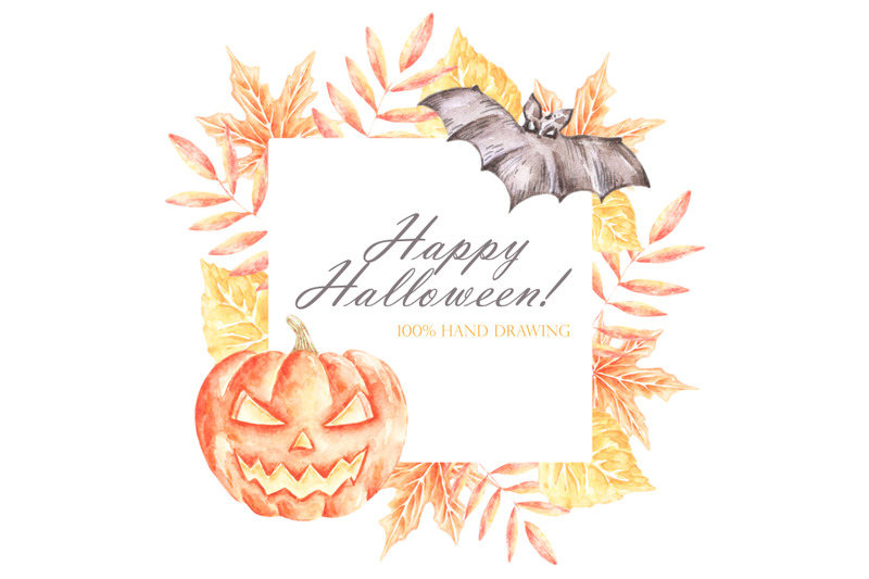 halloween-watercolor-clipart-halloween-frames-fall-halloween