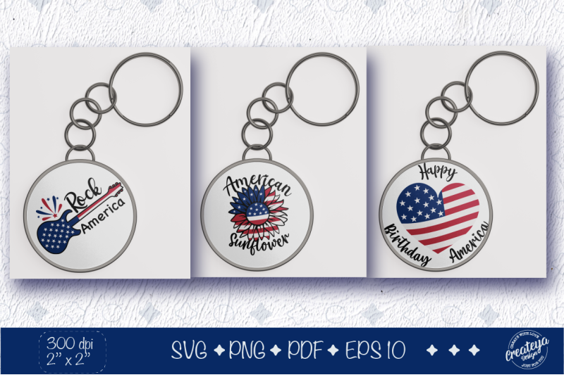 patriotic-keychain-svg-bundle-fourth-of-july-keychain-with-american-s