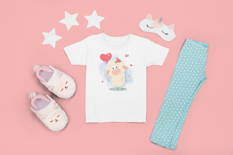 cute-lamb-sublimation-design-for-printing