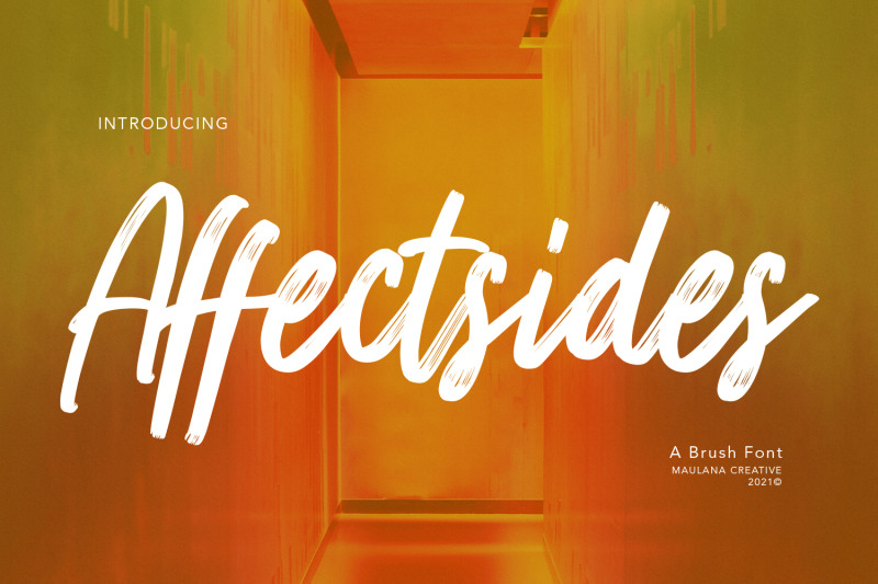 affectsides-brush-font