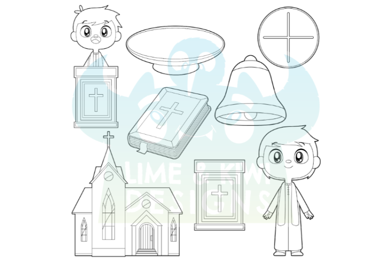 holy-church-digital-stamps-lime-and-kiwi-designs