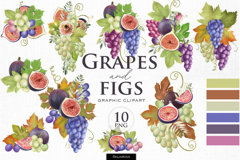 grape-bouquets-clipart