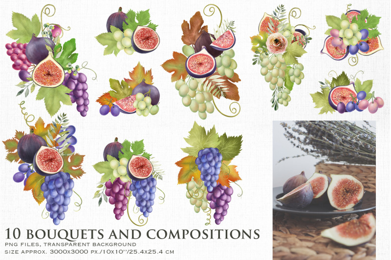 grape-bouquets-clipart