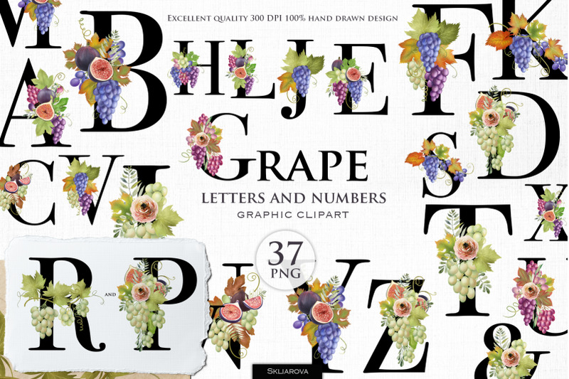 grape-alphabet-amp-numbers