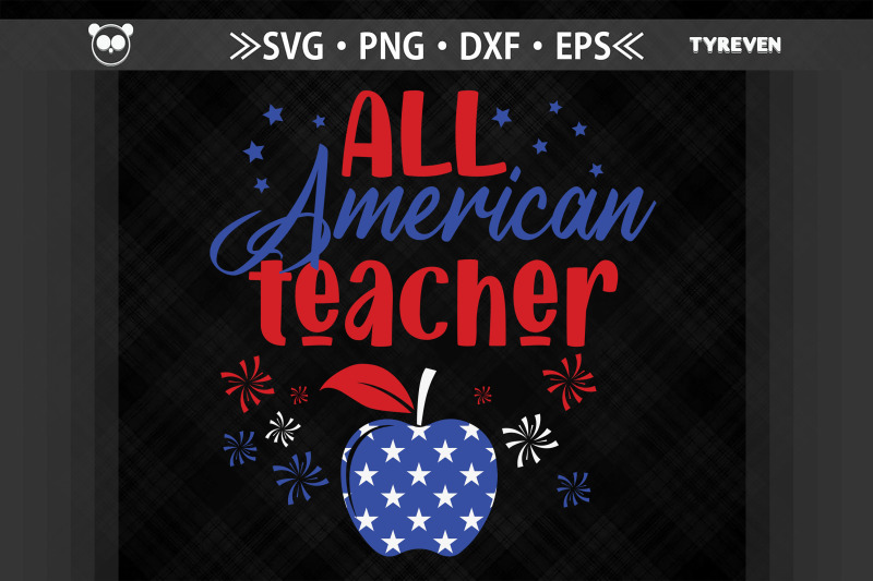 all-american-teacher-4th-of-july-usa