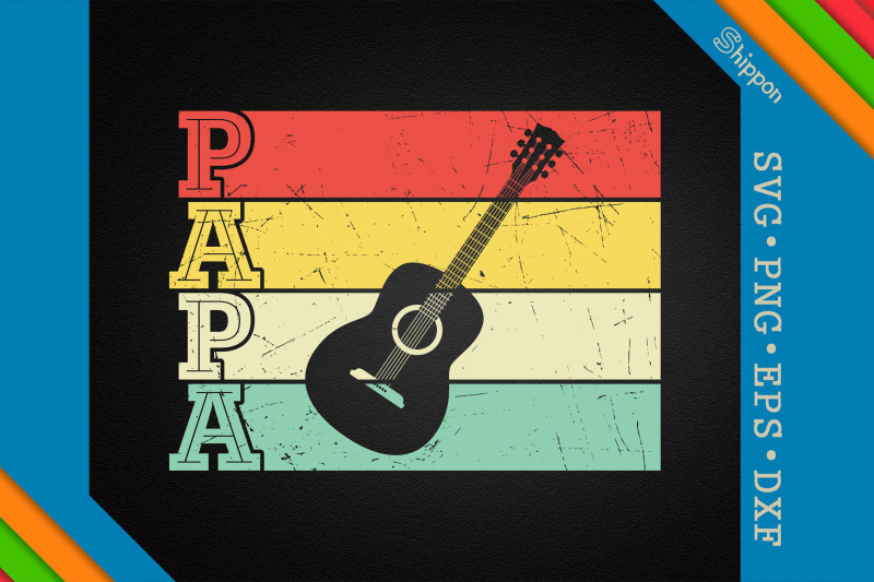 papa-guitar-father-039-s-day-gift