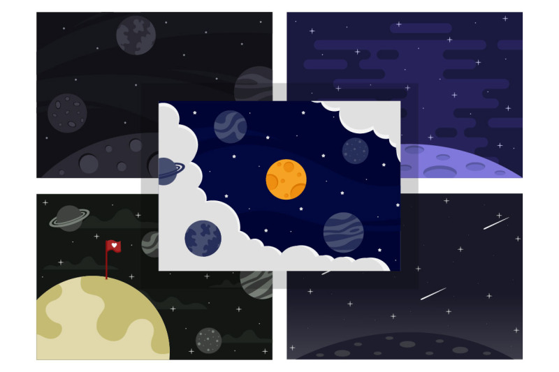 25-astronaut-and-space-background-illustration