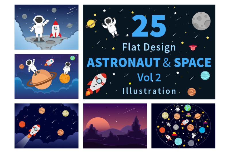 25-astronaut-and-space-background-illustration