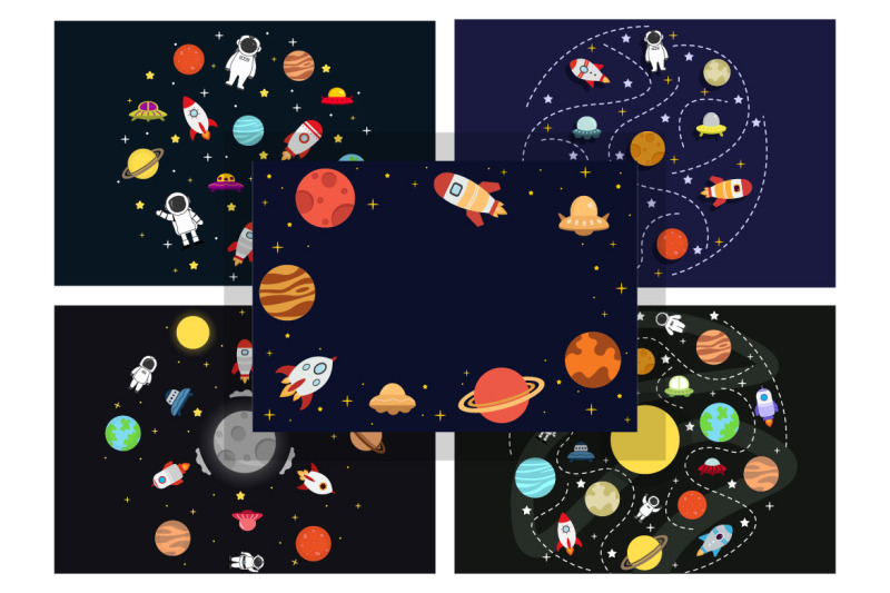 25-astronaut-and-space-background-illustration