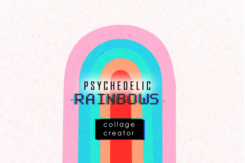 psychedelic-rainbows-collage-creator
