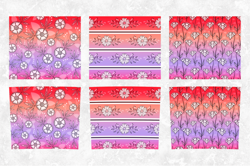 floral-gradient-skinny-tumbler-wrap-red-pink-purple