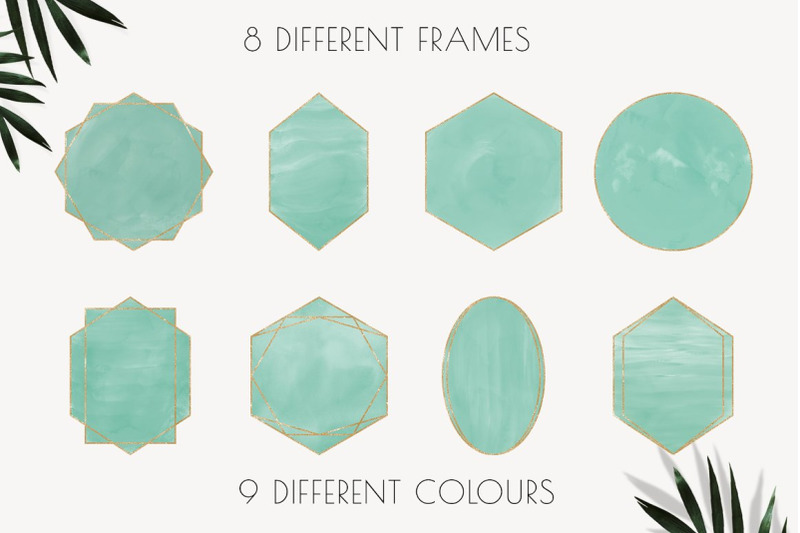 geometric-watercolor-frames