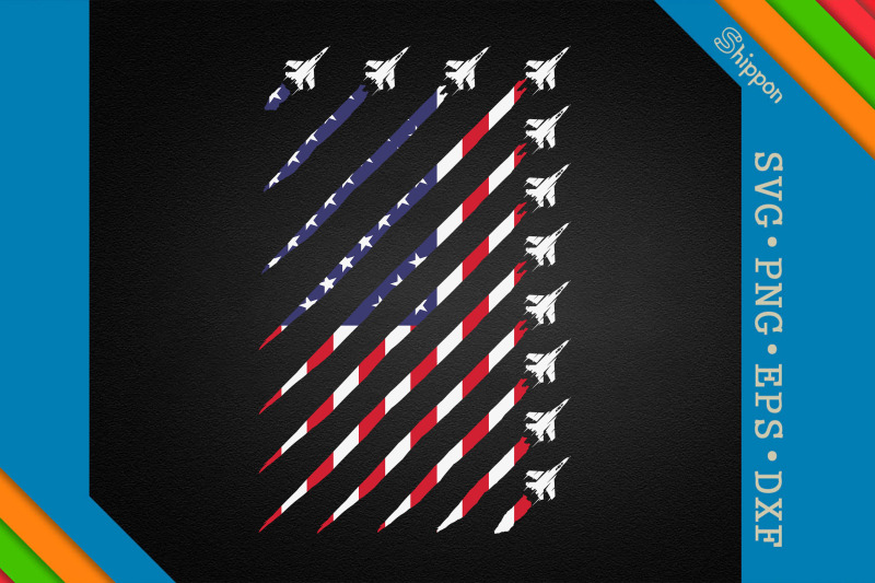 fighter-jet-4th-of-july-flag-patriotic