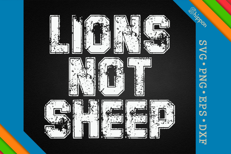 lions-not-sheep-4th-of-july-usa