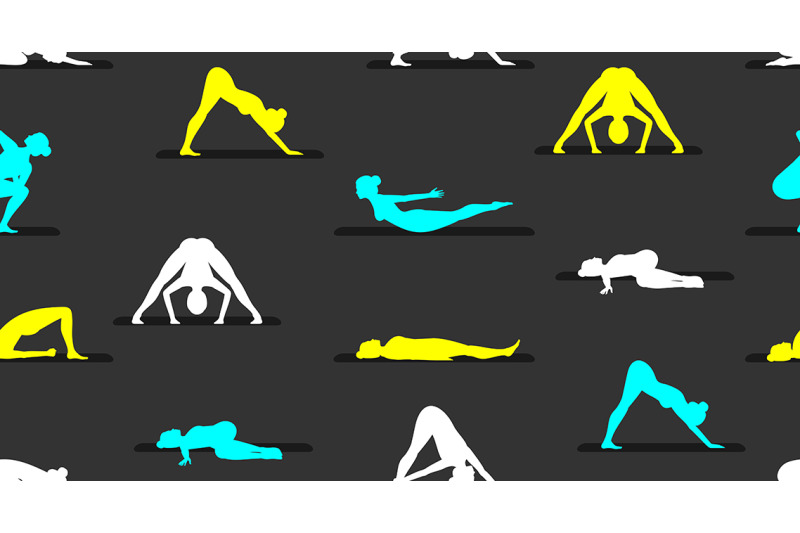 pattern-with-yoga-poses