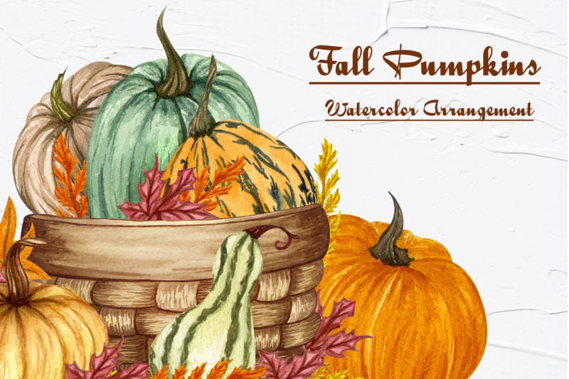 pumpkin-watercolor-clipart