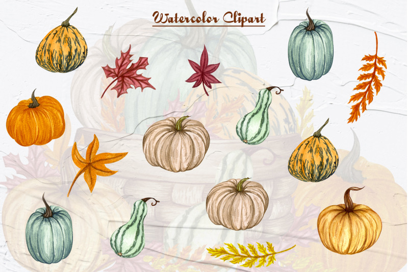 pumpkin-watercolor-clipart