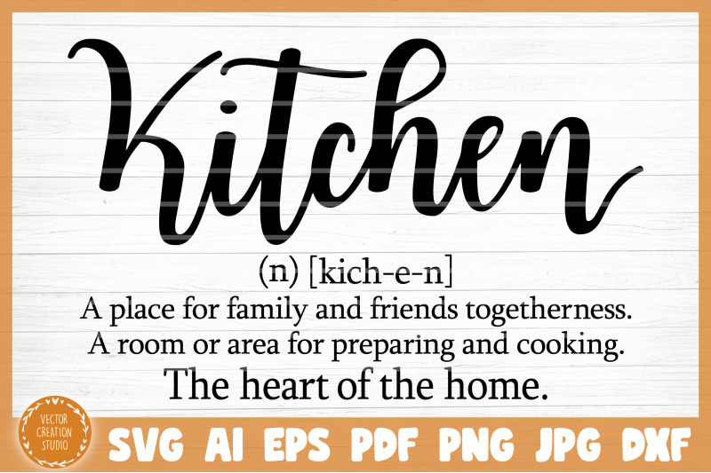 kitchen-word-dictionary-definition-svg-cut-file