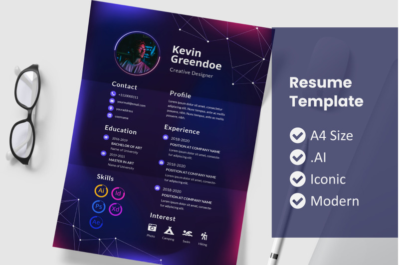 aurora-resume-template