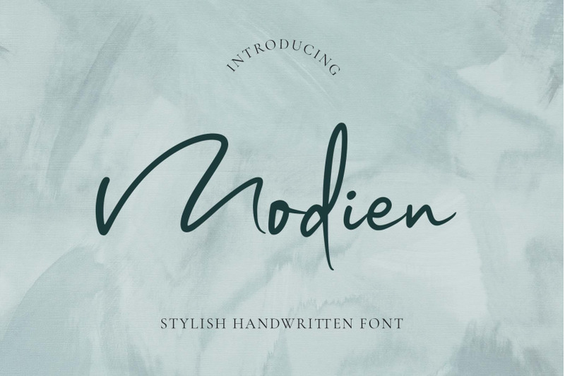 modien-stylish-handwritten-font