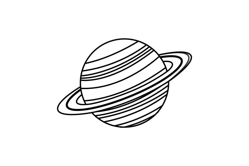 planet-saturnus-outline-icon