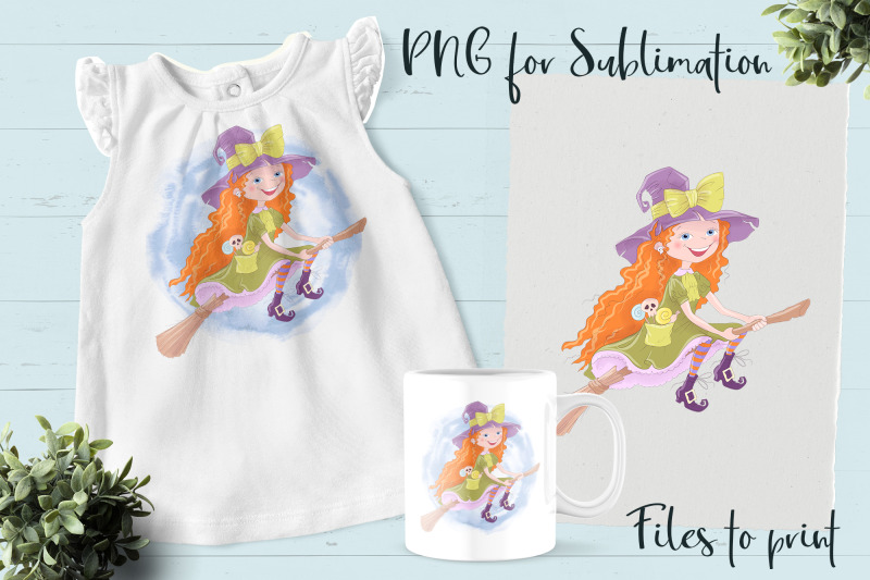 halloween-little-witch-sublimation-design-for-printing