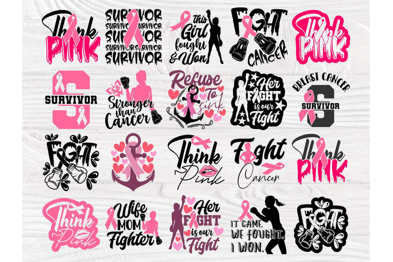 breast-cancer-quotes-svg-bundle-survivor-fight-png