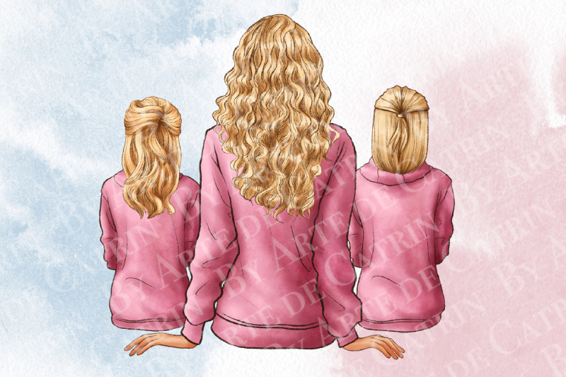 big-united-family-clipart-family-in-hoodies
