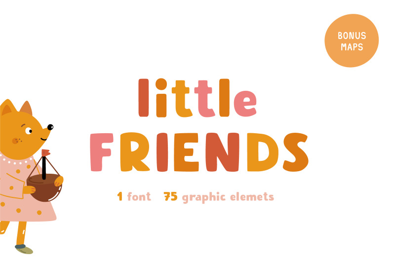 little-friends-hand-drawn-font
