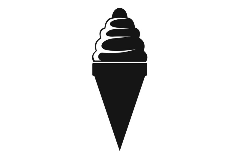 ice-cream-icon-simple-black-style