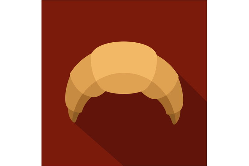 croissant-icon-flat-style