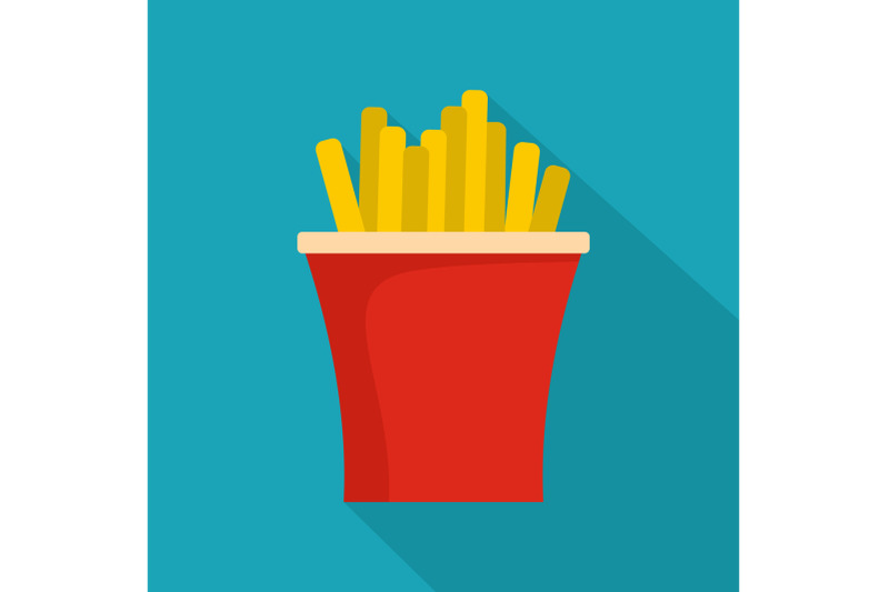 french-fries-icon-flat-style