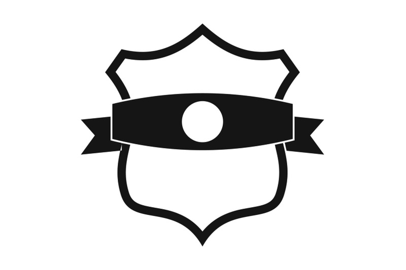 badge-classic-icon-simple-black-style