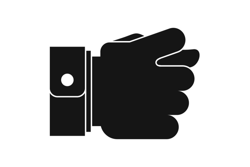 hand-greed-icon-simple-black-style