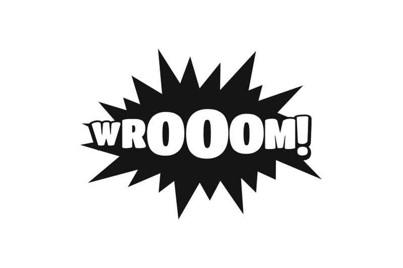 comic-boom-sticker-icon-simple-black-style