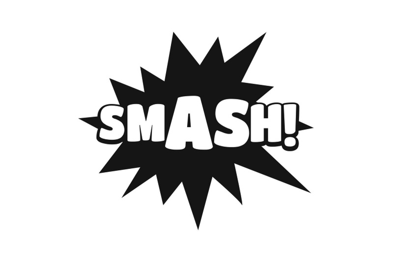 comic-boom-smash-icon-simple-black-style