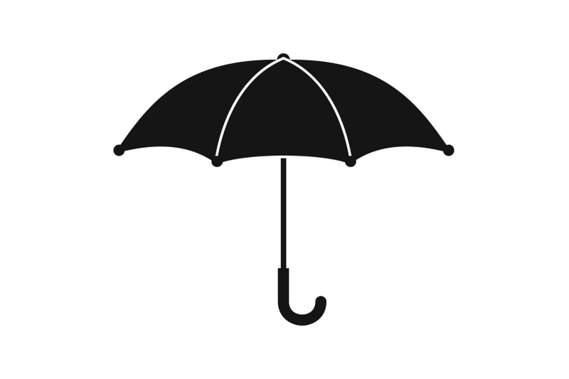 umbrella-icon-simple-black-style