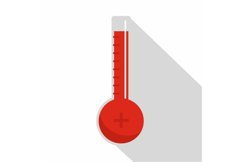 thermometer-warmly-icon-flat-style