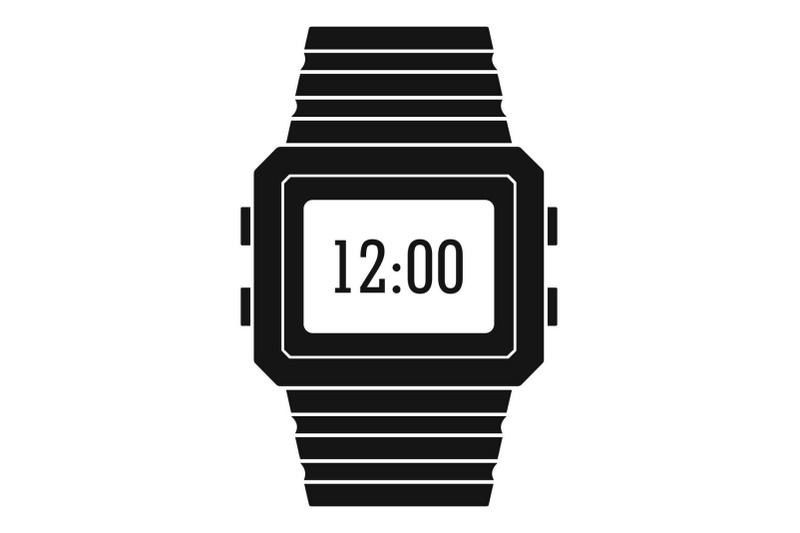 wristwatch-icon-simple-black-style