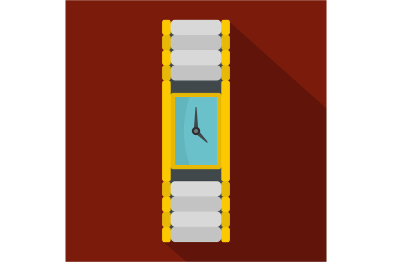 wristwatch-woman-icon-flat-style