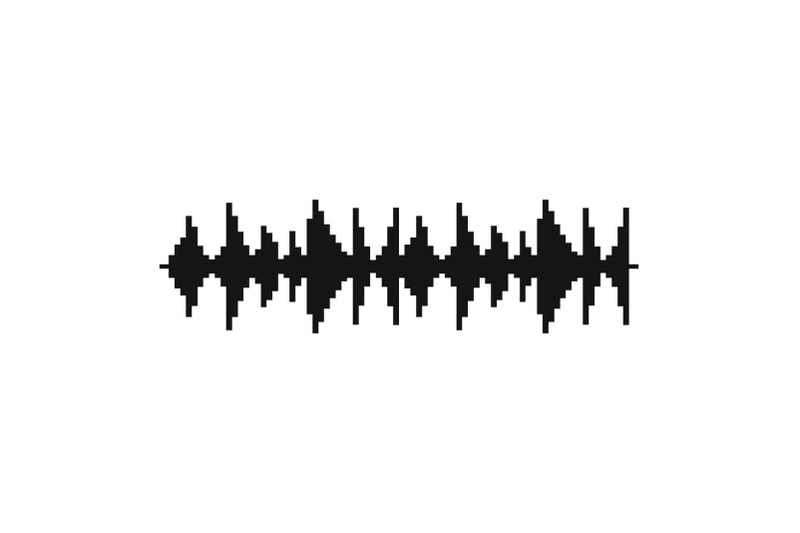 equalizer-song-icon-simple-black-style
