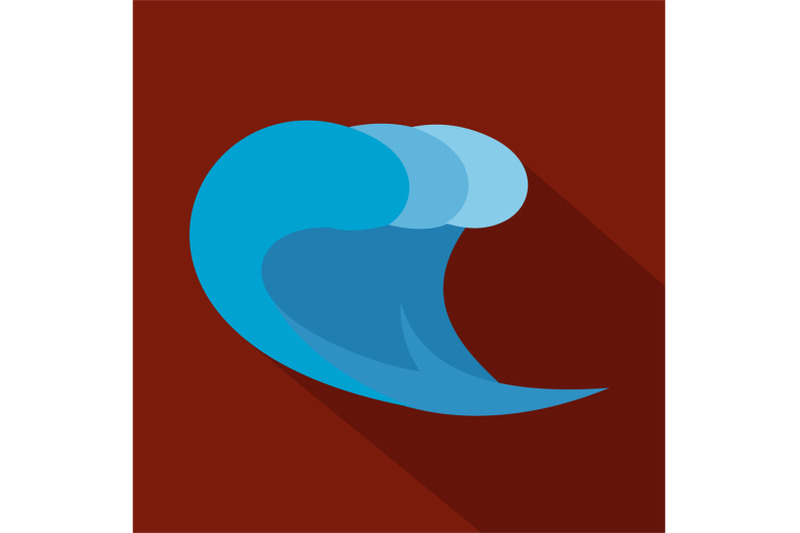 wave-surf-icon-flat-style