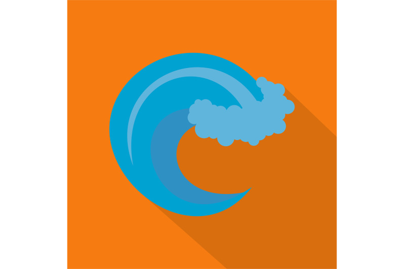 wave-storm-icon-flat-style