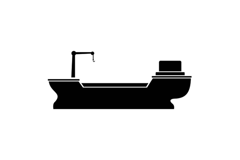 ship-freight-icon-simple-black-style