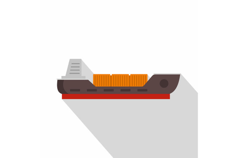 ship-cargo-icon-flat-style