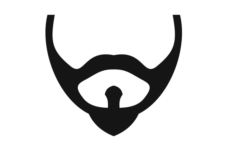 hair-face-icon-simple-style