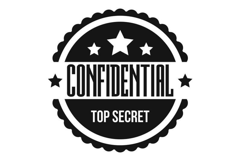 confidental-logo-simple-style