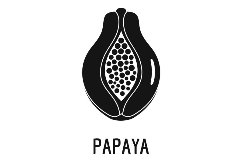 papaya-icon-simple-style