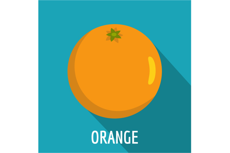 orange-icon-flat-style