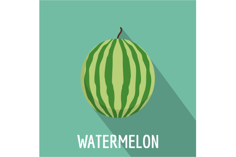 watermelon-icon-flat-style